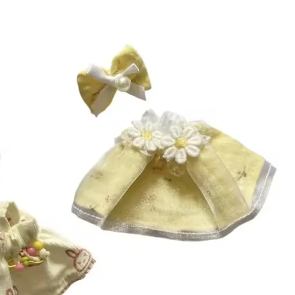 Cute Labubu Yellow Dress - doll NOT included - Picture 4 of 4